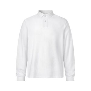 MAVERIK STUDIO｜MAVERIK® CLUB PIQUÉ LONGSLEEVE POLO SHIRT ( WHITE )