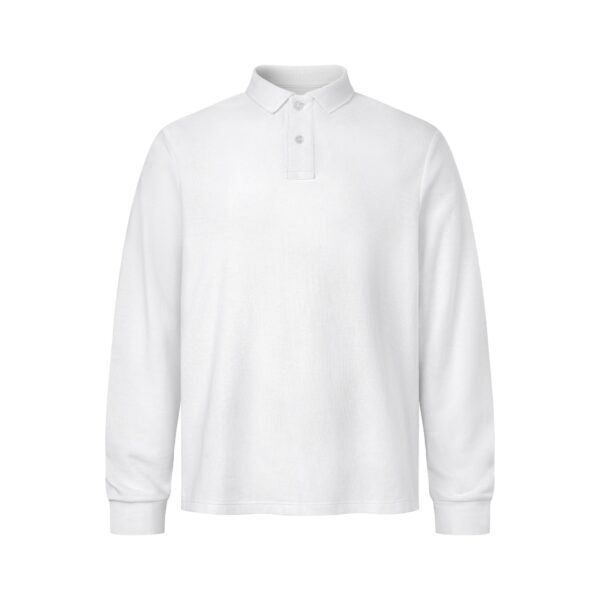 MAVERIK STUDIO｜MAVERIK® CLUB PIQUÉ LONGSLEEVE POLO SHIRT ( WHITE )