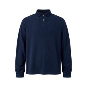 MAVERIK STUDIO｜MAVERIK® CLUB PIQUÉ LONGSLEEVE POLO SHIRT (NAVY )