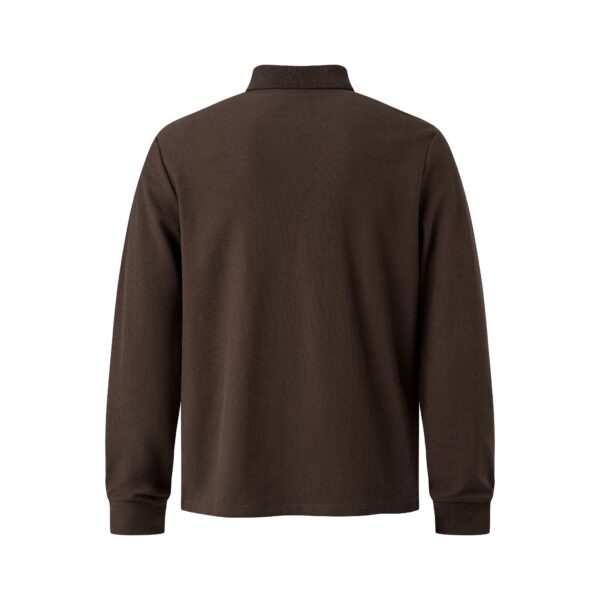 MAVERIK STUDIO｜MAVERIK® CLUB PIQUÉ LONGSLEEVE POLO SHIRT ( MOCHA )