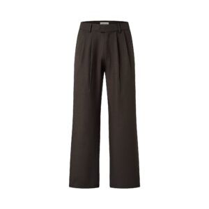 MAVERIK STUDIO｜MAVERIK® PLEATED FLARED TROUSERS ( MOCHA )