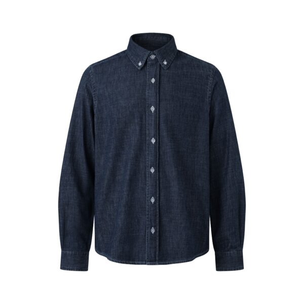 MAVERIK STUDIO｜MAVERIK® ESSENTIAL DENIM SHIRT ( DARK INDIGO )