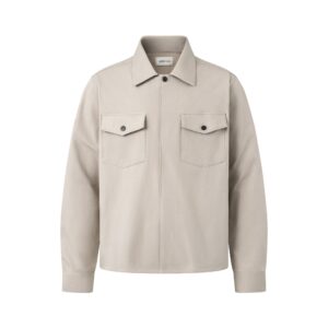 MAVERIK STUDIO｜MAVERIK® ESSENTIAL KHAKI SHIRT JACKET ( Sand Beige )