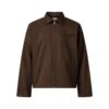 MAVERIK STUDIO｜MAVERIK® ZIP - UP KAKI JACKET ( MOCHA )