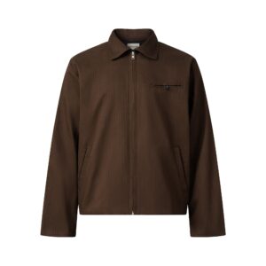 MAVERIK STUDIO｜MAVERIK® ZIP - UP KAKI JACKET ( MOCHA )