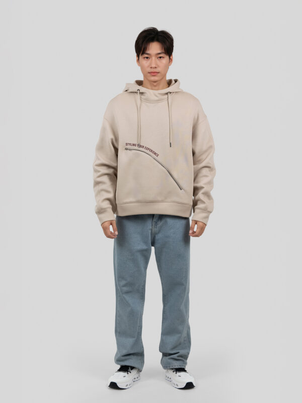 COUPLETX｜Hoodie Nam Double Face Zipper Pocket