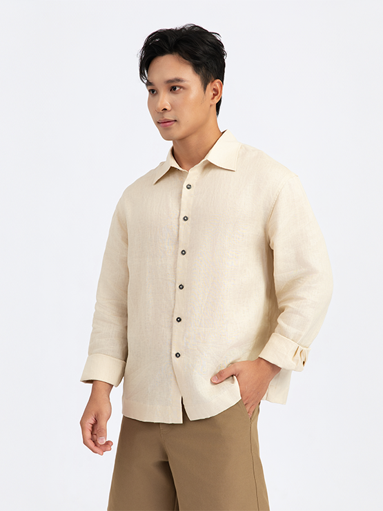 COUPLETX｜Shirt Nam Relax Linen