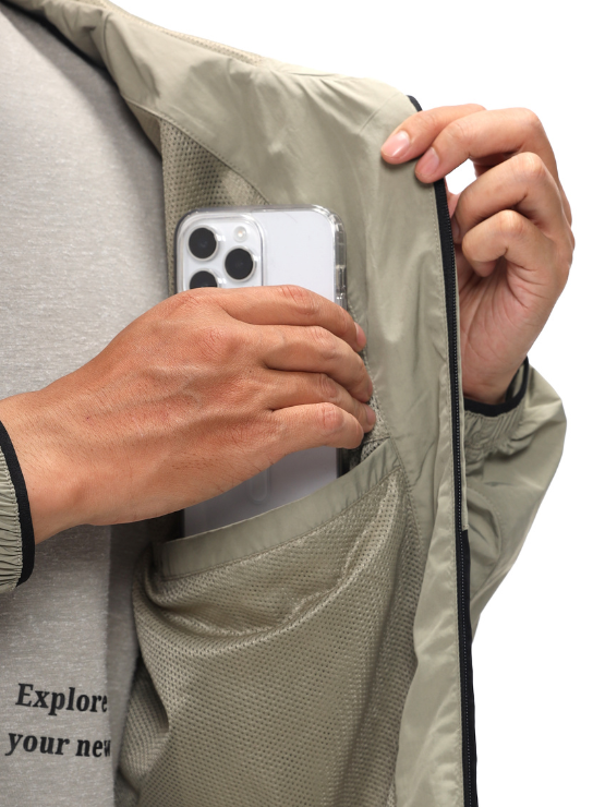 COUPLETX｜Jacket Dù Nam Bất Đối Xứng CTX