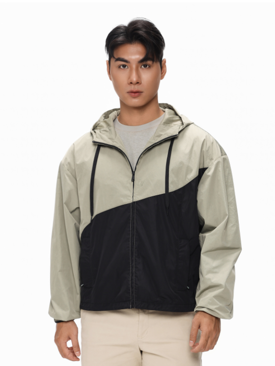 COUPLETX｜Jacket Dù Nam Bất Đối Xứng CTX