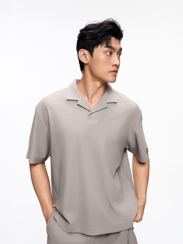 COUPLETX｜Polo Nam Relax Boxy Cách Điệu