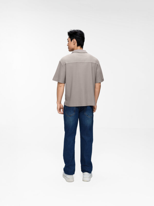 COUPLETX｜Polo Nam Relax Boxy Cách Điệu