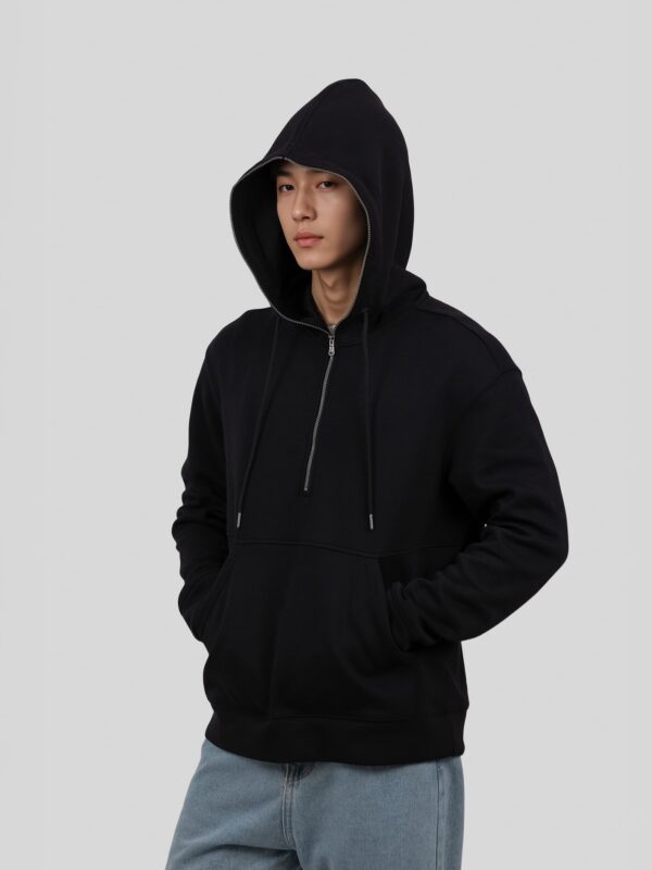 COUPLETX｜Hoodie Nam Double Face Full-zip Hood