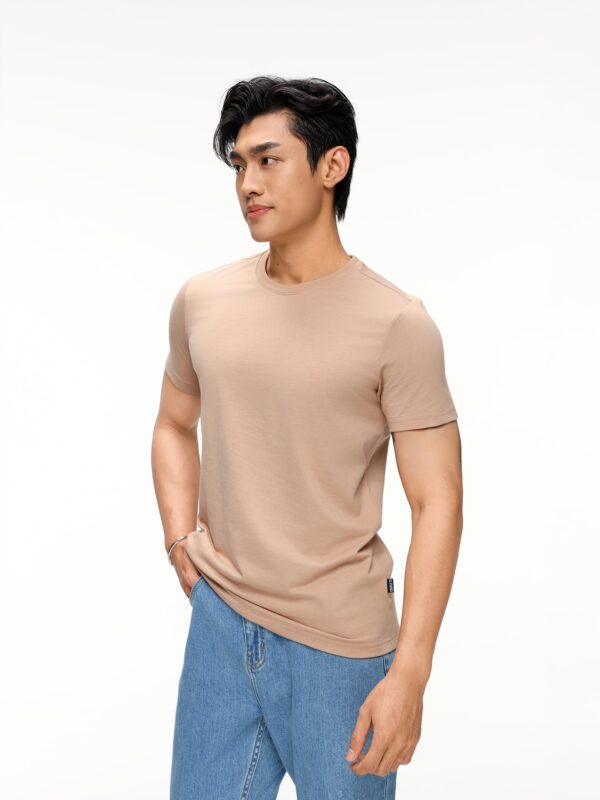 COUPLETX｜Tee Nam Cổ Tròn Đốm Slim Basic