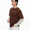 COUPLETX｜Tee Nam Relax Phối Tay Dài