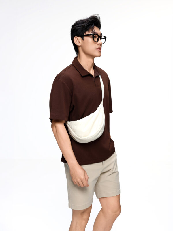 COUPLETX｜Polo Nam Dệt Kim Relax Boxy