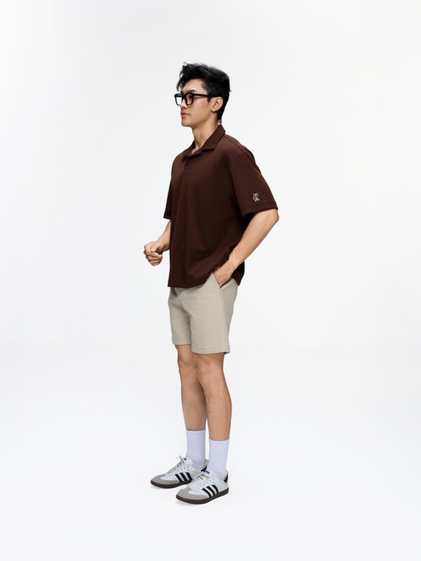 COUPLETX｜Polo Nam Dệt Kim Relax Boxy