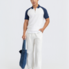 COUPLETX｜Polo Nam Raglan Khóa Zip