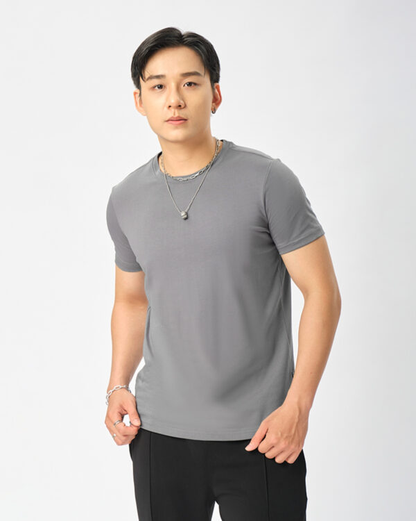 COUPLETX｜Tee Nam Slim Basic Cổ Tròn