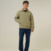 COUPLETX｜Sweater Nam Neck Zip Cozy