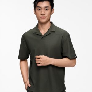 COUPLETX｜Polo Nam Relax Boxy Cách Điệu