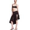 VIERY｜Choco Blush Lace Skirt