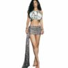 VIERY｜Pearl Drop Skirt