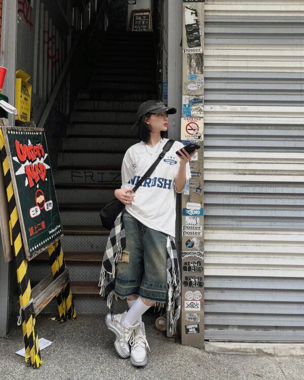 Unkrush Áo Jersey 76 Social White