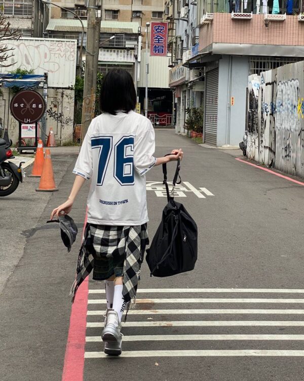 Unkrush Áo Jersey 76 Social White