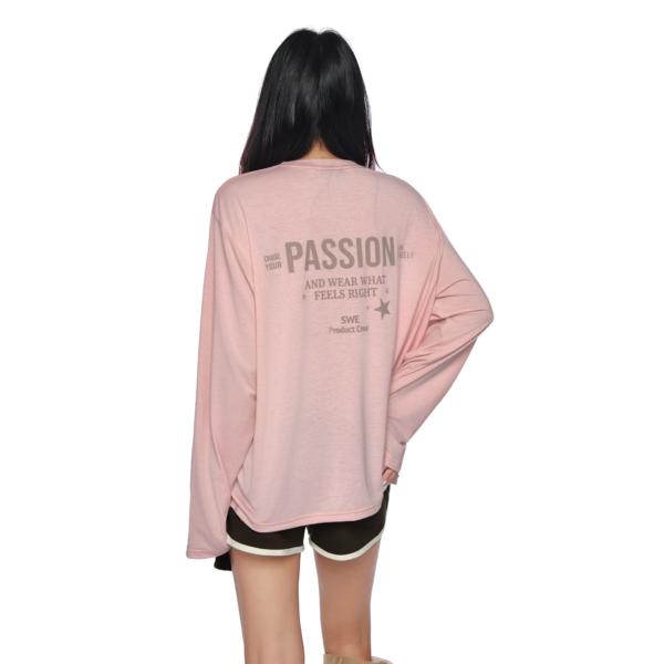SWE Softline L/s Tee 長袖T(粉)