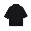 HOWS｜Knitted Basic POLO / Black