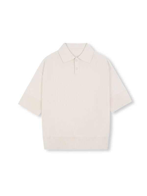 HOWS｜Knitted Basic POLO / Cream