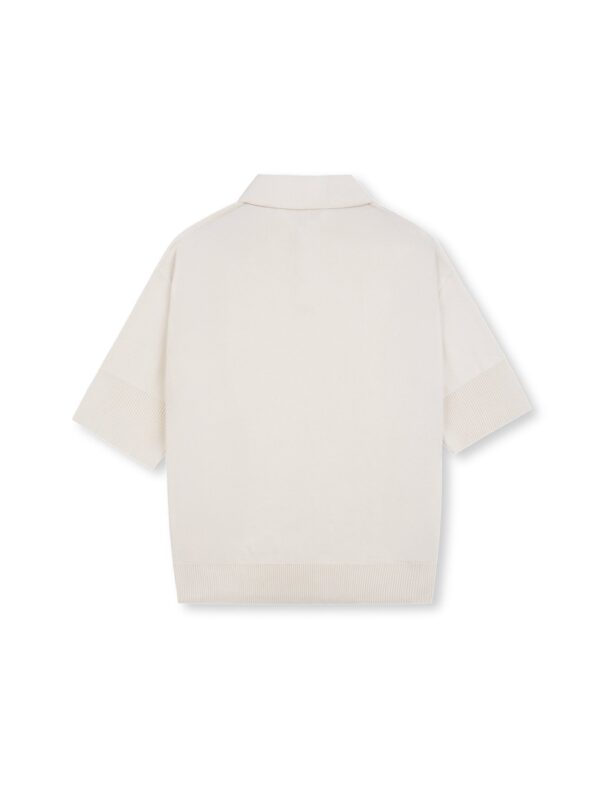 HOWS｜Knitted Basic POLO / Cream