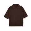 HOWS｜Knitted Basic POLO / Brown