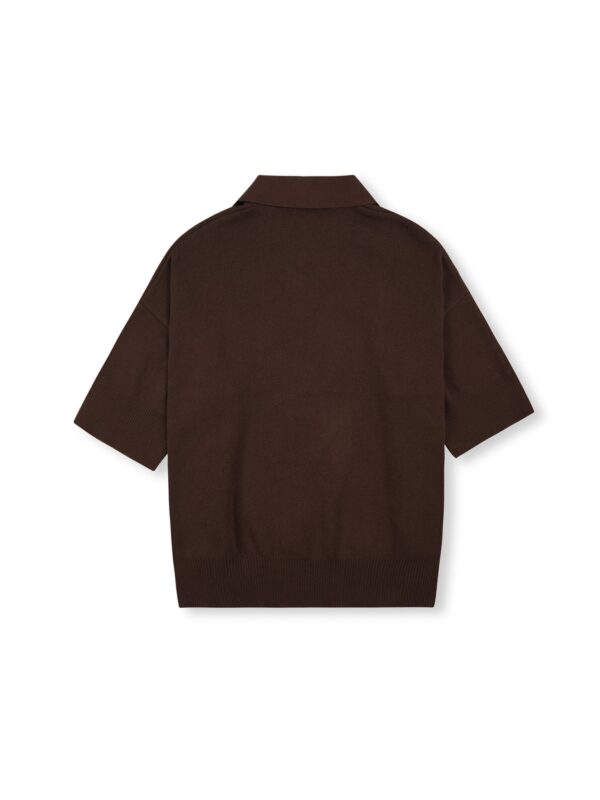 HOWS｜Knitted Basic POLO / Brown
