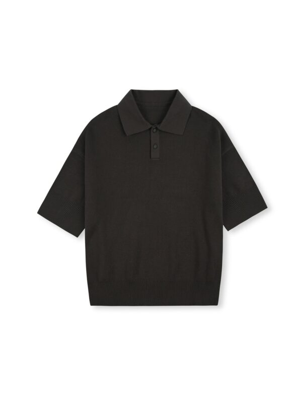 HOWS｜Knitted Basic POLO / MOSS