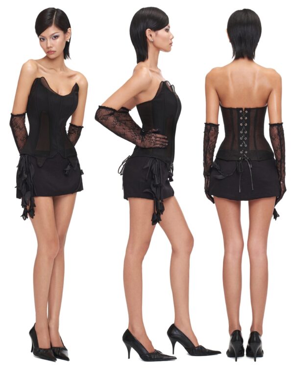 VIERY｜Feral Flutter Corset