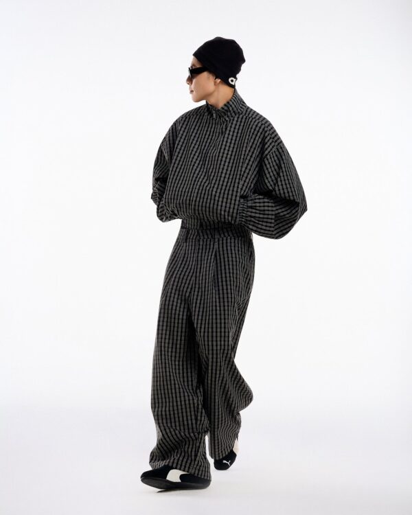 Push Push Gingham 寬褲