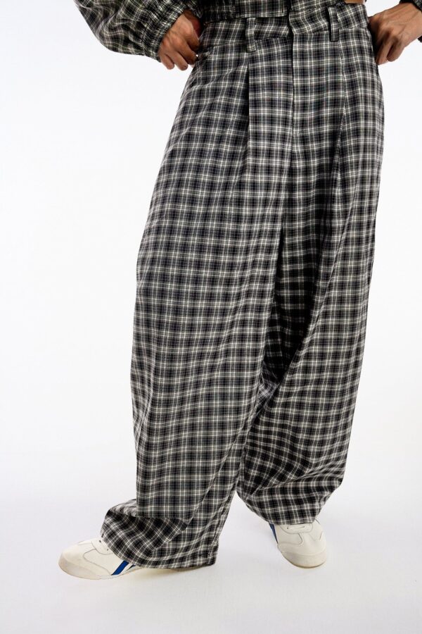 Push Push Gingham 寬褲