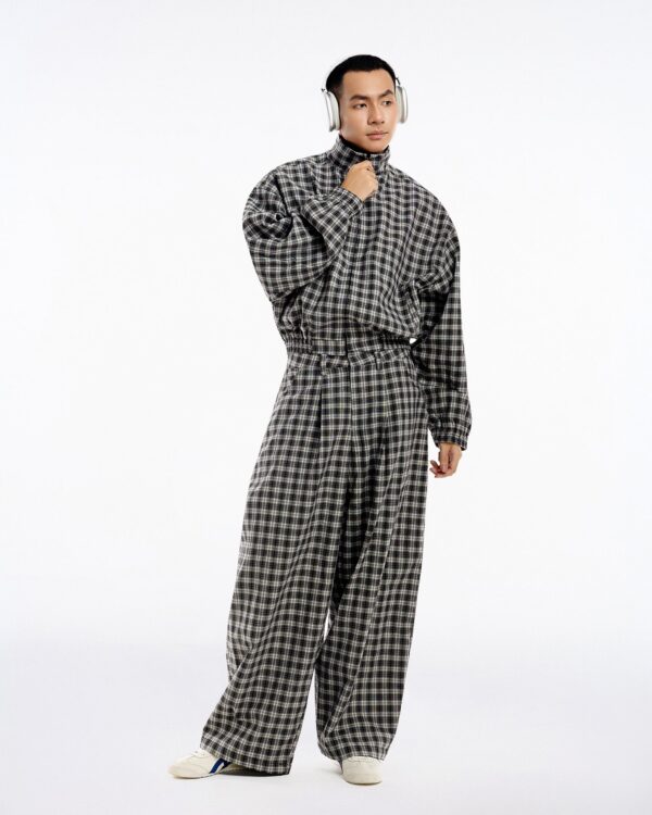 Push Push Gingham 寬褲