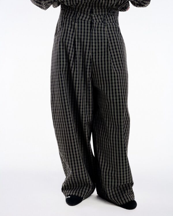 Push Push Gingham 寬褲