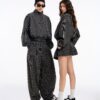 Push Push Gingham 拉鍊外套