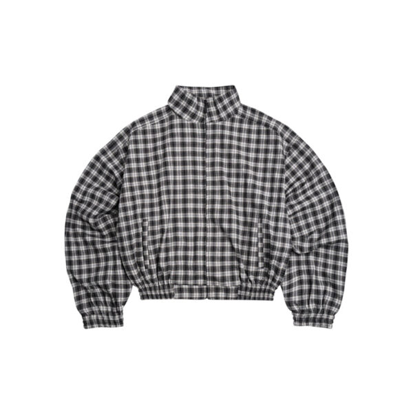 Push Push Gingham 拉鍊外套