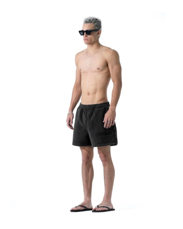 STRESSMAMA Ssma Washed Sweat Shorts 短褲(黑)