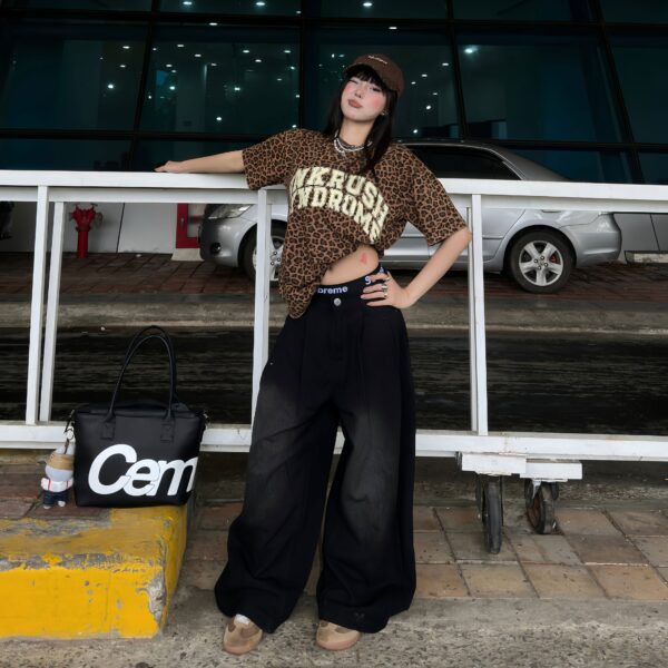 UNKRUSH SYNDROME -  TEE/ leopard
