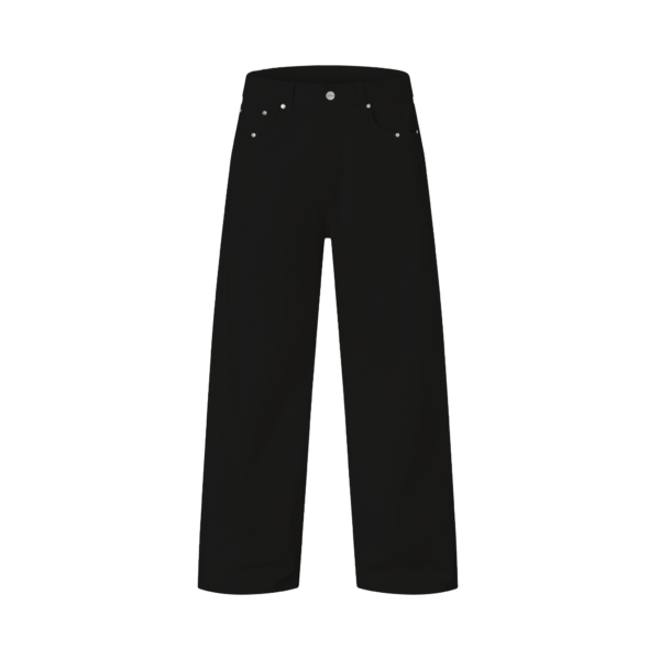 MAVERIK STUDIO｜MAVERIK® LOOSE FIT DENIM PANTS ( BLACK )