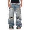 STRESSMAMA Ssma Work In Progress Jeans 牛仔褲(藍)