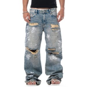 STRESSMAMA Ssma Work In Progress Jeans 牛仔褲(藍)