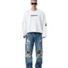 STRESSMAMA Ssma Igifms Puff Longsleeve 長袖T(白)