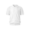MAVERIK STUDIO｜MAVERIK® RIBBED KNIT SHIRT ( WHITE )