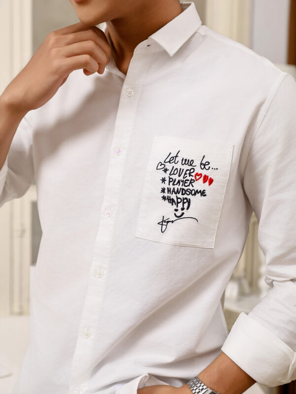 FAPAS｜Shirt Dài Slimfit Oxford Serii